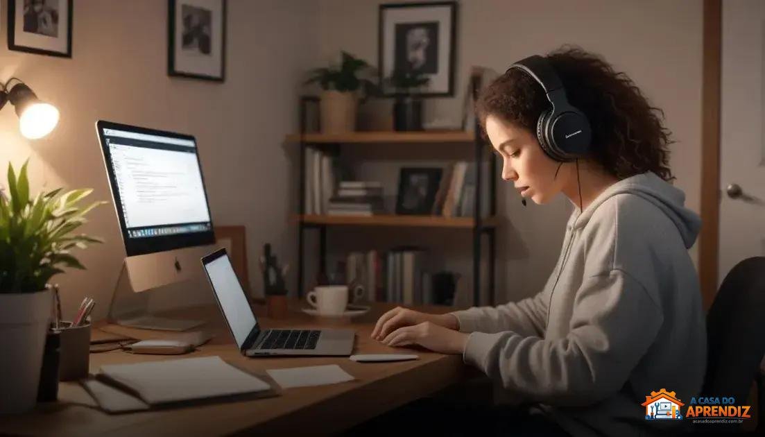 Ganhar dinheiro ouvindo áudios: Guia para Transcritor